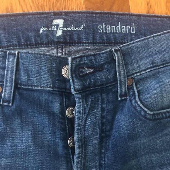 Sold. Seven jeans. Standard button fly. - Picture 1 of 6